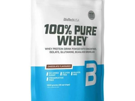 BioTechUSA 100% Pure Whey, Black Biscuit - 1000 grams Cheap