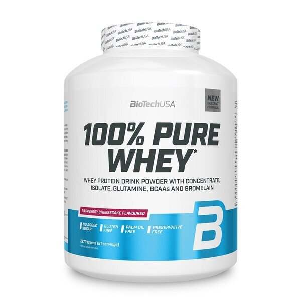 BioTechUSA 100% Pure Whey, Black Biscuit - 2270 grams Discount