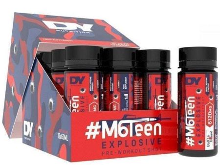 Dorian Yates #M6Teen Explosive Pre-Workout Shot, Cherry - 12 x 60ml Cheap