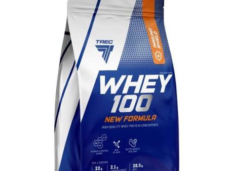 Trec Nutrition Whey 100 - New Formula, Chocolate Coconut - 700 grams For Sale