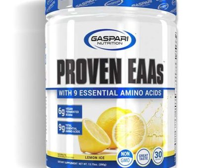 Gaspari Nutrition Proven EAAs, Lemon Ice - 390 grams Discount