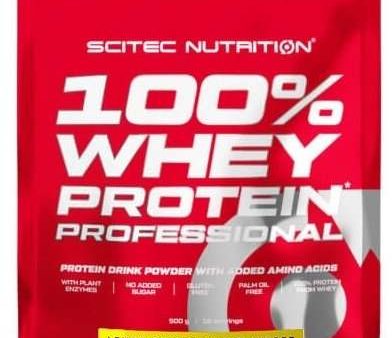 SciTec 100% Whey Protein Professional, Lemon Cheescake - 500 grams Online now