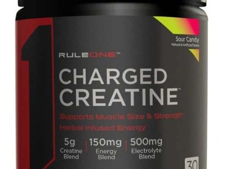 Rule One Charged Creatine, Sour Candy - 240 grams Fashion