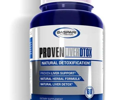 Gaspari Nutrition Proven Liver Dtox - 60 caps Online Hot Sale