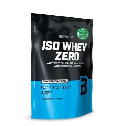 BioTechUSA Iso Whey Zero, Black Biscuit - 500 grams on Sale