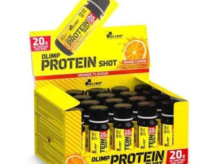 Olimp Nutrition Protein Shot, Orange - 20 x 60 ml Hot on Sale