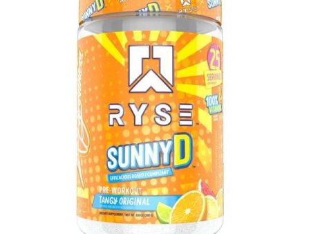 RYSE SunnyD Pre-Workout, Tangy Original - 280 grams Fashion