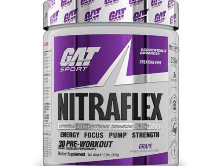 GAT Nitraflex Advanced, Grape - 309 grams Online