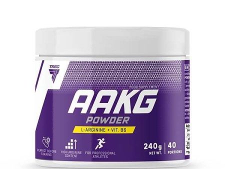 Trec Nutrition AAKG Powder, Orange - 240 grams Online Sale