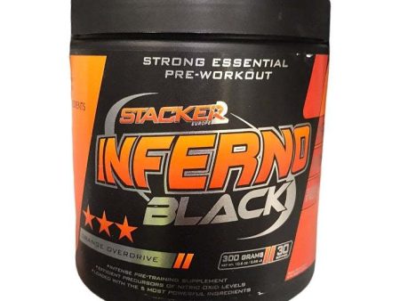 Stacker2 Europe Inferno Black, Orange Overdrive - 300 grams Online now