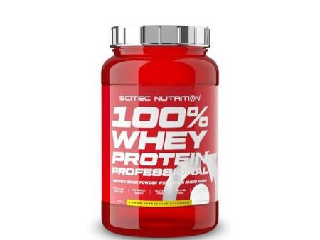 SciTec 100% Whey Protein Professional, Lemon Cheescake - 920 grams Online