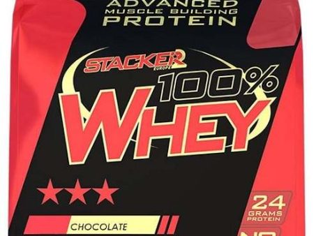 Stacker2 Europe 100% Whey, Chocolate - 908 grams Discount