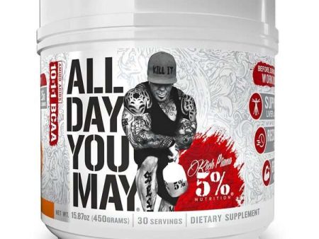 5% Nutrition AllDayYouMay - Legendary Series, Push Pop - 450 grams Online now