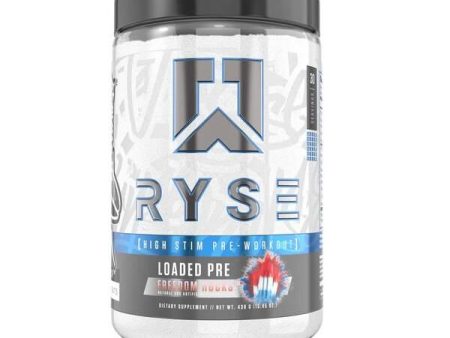 RYSE Loaded Pre, Freedom Rocks - 420 grams Hot on Sale