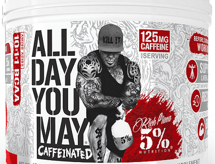 5% Nutrition AllDayYouMay Caffeinated - Legendary Series, Fruit Punch - 456 grams Hot on Sale