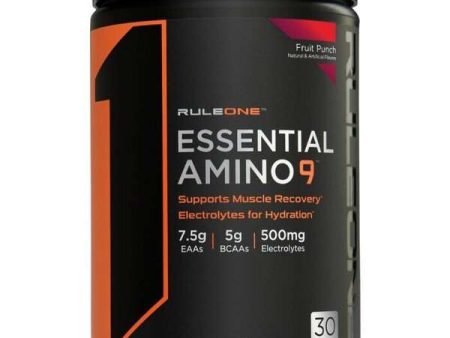 Rule One Essential Amino 9, Fruit Punch - 315 grams Hot on Sale