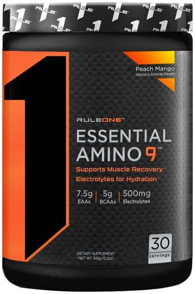 Rule One Essential Amino 9, Peach Mango - 345 grams Discount