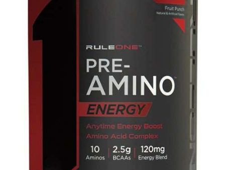 Rule One Pre-Amino Energy, Fruit Punch - 252 grams For Cheap