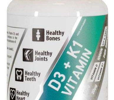 Dorian Yates D3 + K1 Vitamin - 90 caps on Sale