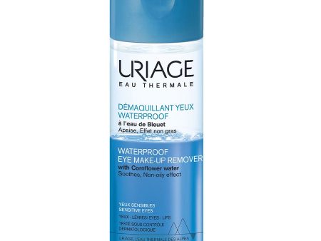 Waterproof Eye Makeup Remover 100ml Hygiène visage Uriage on Sale