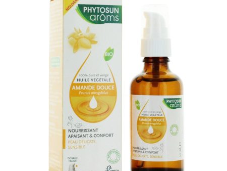 Sweet Almond Vegetable Oil Delicate Skin Bioes 50ml Phytosun Aroms For Discount