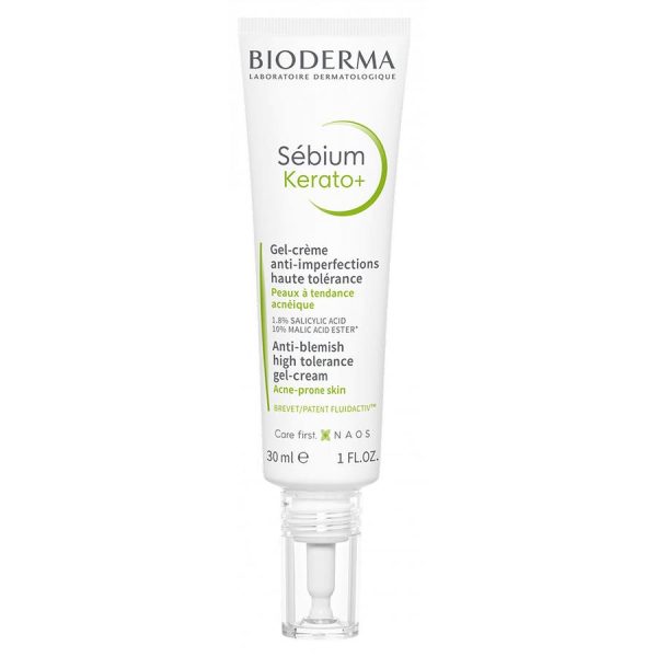 Anti-blemish gel-cream 30ml Sebium Kerato+ acne-prone skin Bioderma Online Hot Sale