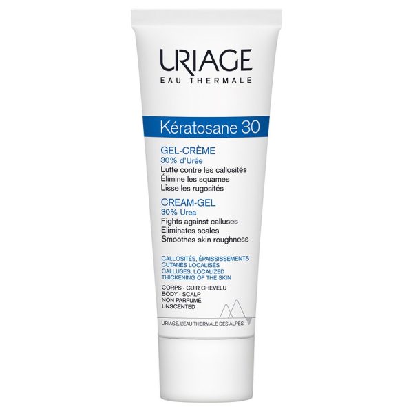 30 Cream Gel Localised Calluses 75ml Keratosane Uriage Cheap