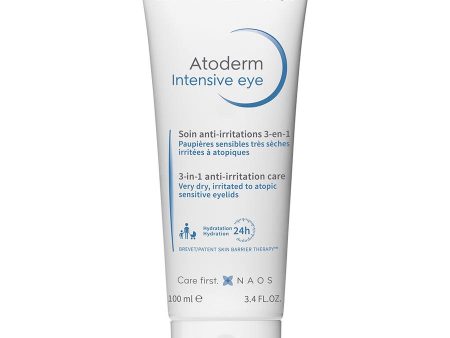 Anti-irritations 3-in-1 intensive eye treatment 100ml Atoderm Peaux irritées Bioderma Online