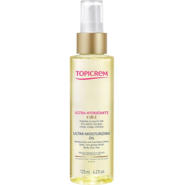 Ultra Moisturizing Oil 125ml Topicrem Hot on Sale