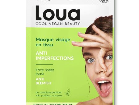 Anti-Imperfections Face cloth Masks 1 unit oily Skin Loua Sale