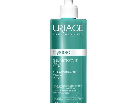 Uriage Hyseac Cleansing Gel Combination To Oily Skins 500ml Hyseac Peaux Mixtes A Grasses Uriage For Sale