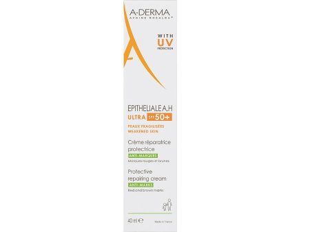 Ultra SPF50+ Protective Repair Cream 40ml Epitheliale A.H A-Derma Hot on Sale