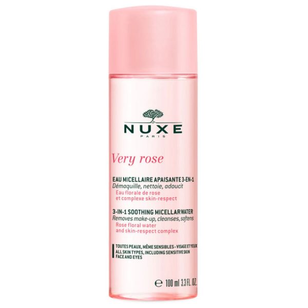 3 in 1 Soothing Micellar Water Very Rose 100ml Very rose Nuxe Hot on Sale