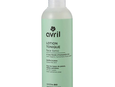 Tonic lotion with organic witch hazel floral water 200ml Avril Online Sale