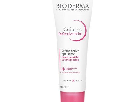 Active soothing rich cream 40ml Crealine sensitized skin Bioderma For Cheap