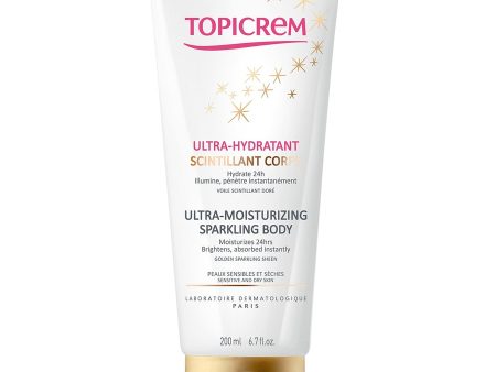 Ultra Moisturizing Sparkling Body 200ml Ultra-Hydratant Peaux Sensibles Et Seches Topicrem Online Sale