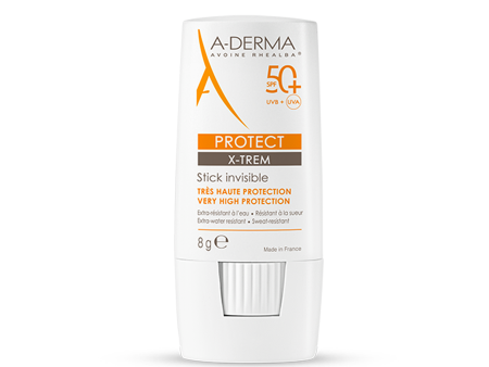 Spf50+ very high Protection Invisible Stick 8g Protect Xtrem Sun Fragile Skin A-Derma Fashion