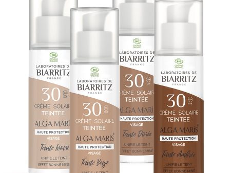 Tinted Protective Face Cream SPF30 Bioes Healthy glow effect 50ml Soins Solaires Laboratoires De Biarritz Fashion