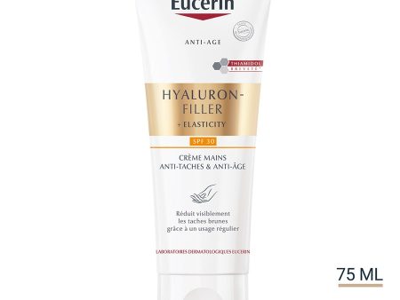 Anti-Pigmentation & Anti-Aging Hand Cream 75ml Hyaluron-Filler + Elasticity Eucerin Cheap