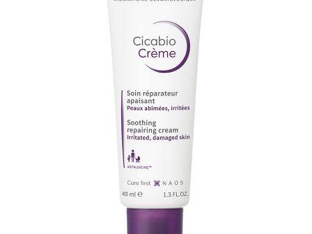 Soothing Repairing Cream Irritated Skin 40ml Cicabio Peaux abîmées Bioderma For Sale