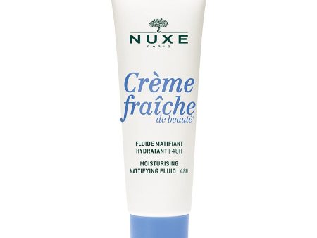 48h Moisturizing Mattifying Fluid 50ml Creme Fraîche De Beaute Nuxe Online Sale