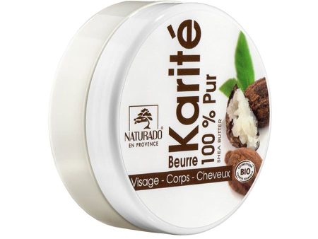 100% Pure Organic Shea Butter 135g Naturado For Discount