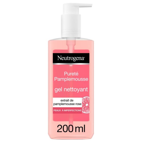 Visibly Clear Cleansing 200ml Pureté Pamplemousse Peaux à imperfections Neutrogena Sale