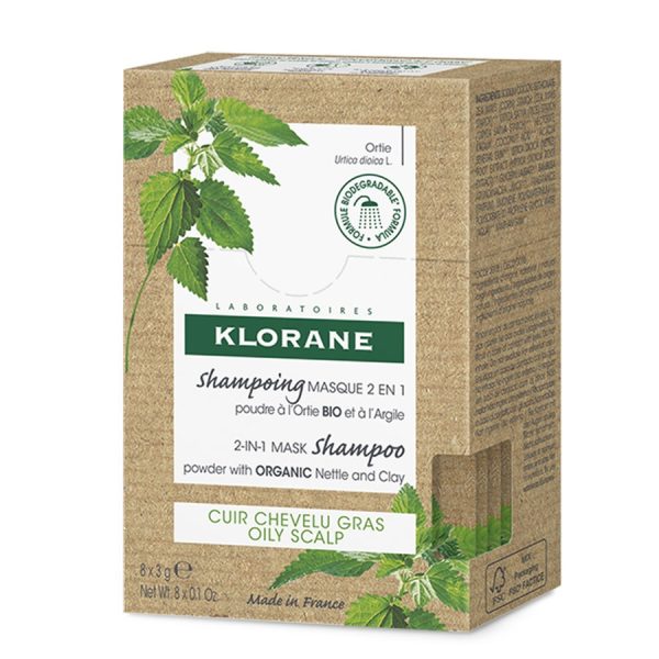 2 in 1 Shampoo Mask 8x3gr Ortie Klorane Online now