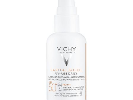 SPF50+ Tinted Cream 40ml Capital Soleil Uv-Age Daily Vichy For Cheap