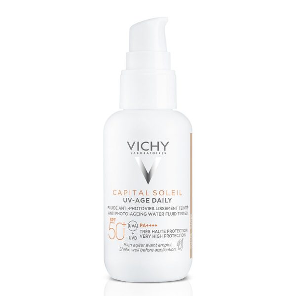 SPF50+ Tinted Cream 40ml Capital Soleil Uv-Age Daily Vichy For Cheap