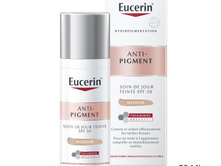 Tinted Medium Day Cream SPF30 50ml Anti-Pigment Eucerin Hot on Sale