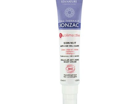 Sublimactive Cellular Anti Ageing Night Cream 40ml Eau thermale Jonzac Online Sale