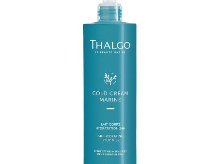 24H Hydration Body Lotion 400ml Cold Cream Marine Dry and Sensitive Skin Thalgo For Sale