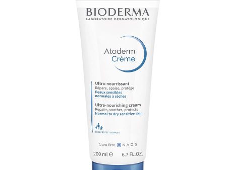 Ultra-Nourishing Cream 200ml Atoderm Dry to very dry skin Bioderma For Discount